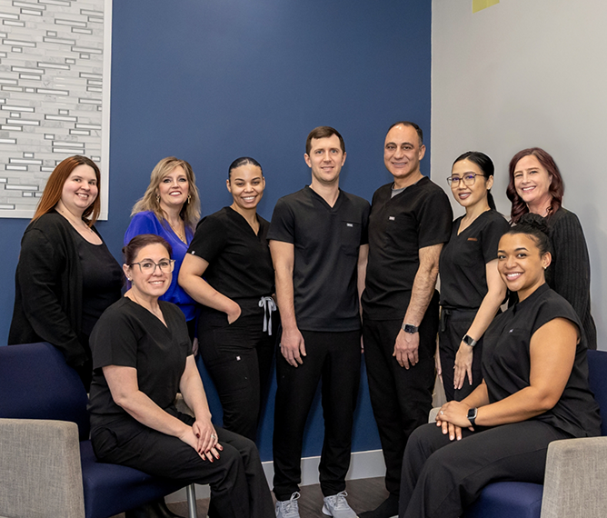 The West Bridgewater dental team members at Healthy Smiles Dental